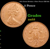 1971 Great Britain 2 New Pence KM-916 Grades Select AU