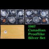 1967 Canadian Prooflike Silver Set