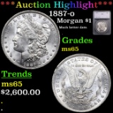 ***Auction Highlight*** 1887-o Morgan Dollar $1 Graded ms65 By SEGS (fc)