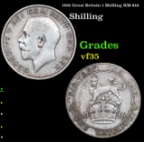 1916 Great Britain 1 Shilling KM-816 Grades vf++
