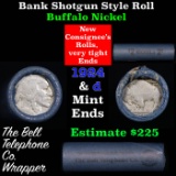 Buffalo Nickel Shotgun Roll in Old Bank Style 'Bell Telephone'  Wrapper 1924 &d Mint Ends