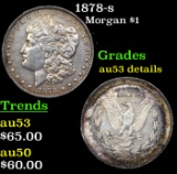 1878-s Morgan Dollar $1 Grades AU Details