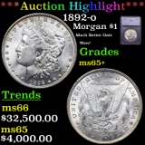 ***Auction Highlight*** 1892-o Morgan Dollar $1 Graded ms65+ By SEGS (fc)