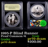Proof 1995-P Special Olympics Modern Commem Dollar $1 Graded GEM++ Proof Deep Cameo BY USCG