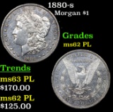 1880-s Morgan Dollar $1 Grades Select Unc PL