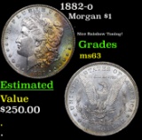1882-o Morgan Dollar $1 Grades Select Unc