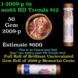 Shotgun Lincoln 1c roll, 2009-p Lincoln-Early Childhood Bi-centennial 50 pcs Original United State M