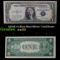 1935E $1 Blue Seal Silver Certificate Grades Select AU