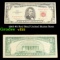 1963 $5 Red Seal United States Note Grades vf+