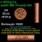 Shotgun Lincoln 1c roll, 1959-p 50 pcs Girard Trust Coin Exchange Wrapper