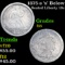 1875-s 's' Below Bow Seated Liberty Dime 10c Grades f+