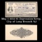 May 1 1934 $5 Depression Scrip, City of Long Branch NJ Grades NG