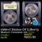 1986-d LiberTy Modern Commem Half Dollar 50c Graded ms70, Perfection BY USCG