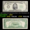 1934 $5 Dark Green Seal Federal Reserve Note (Philadelphia, PA) Grades vf++