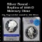 Proof Silver Round - Replica of 1916-D Mercury Dime Grades Proof