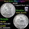 ***Auction Highlight*** 1838 Capped Bust Half Dollar 50c Graded ms62 details By SEGS (fc)