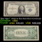 **Star Note** 1935G $1 Blue Seal Silver Certificate Grades vf+