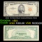 1953 $5 Red Seal Fancy Serial United States Note Grades vf+