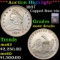 ***Auction Highlight*** 1837 Capped Bust Half Dollar 50c Graded ms62 details By SEGS (fc)