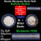 Buffalo Nickel Shotgun Roll in Old Bank Style 'Bell Telephone'  Wrapper 1920 & S Mint Ends.