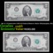 Set of 3 Consecutive 1976 $2 Federal Reserve Notes (Philadelphia, PA) Grades Gem CU