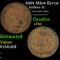 1881 Indian Cent Mint Error 1c Grades xf