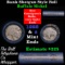 Buffalo Nickel Shotgun Roll in Old Bank Style 'Bell Telephone'  Wrapper 1925 & S Mint Ends.