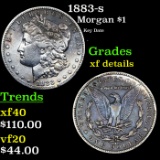 1883-s Morgan Dollar $1 Grades xf details