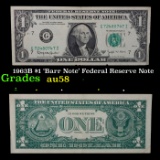 1963B $1 'Barr Note' Federal Reserve Note Grades Choice AU/BU Slider