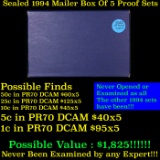 Original sealed box 5- 1994 United States Mint Proof Sets