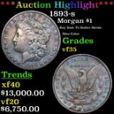 ***Auction Highlight*** 1893-s Morgan Dollar $1 Graded vf35 By SEGS (fc)