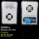 Proof NGC 2009-s Roosevelt Dime 10c Graded pr70 dcam By NGC