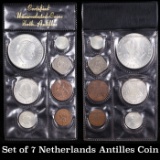 Set of 7 Netherlands Antilles Coin