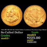1904 Louisiana Purchase Exposition Souvenir Medal HK-303 Grades Select+ Unc