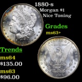 1880-s Morgan Dollar $1 Grades Select+ Unc
