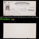 1915 Graham Brothers & Co. Manufacturers of Fine Toilet Soap Grades NG