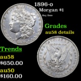 1896-o Morgan Dollar $1 Grades AU Details