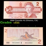 1986 Canada $2 (Ottawa, CA) Grades vf+