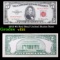 1953 $5 Red Seal United States Note Grades vf+