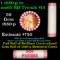 Shotgun Lincoln 1c roll, 1980-p 50 pcs Brandt Wrapper.