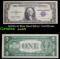 1935G $1 Blue Seal Silver Certificate Grades Select AU