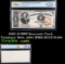 PCGS 1890 $1 BEP Souvenir Card, Treasury Note, 1995 IPMS SCCS B-196 Graded cu65 By PCGS