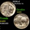 1938-d Buffalo Nickel 5c Grades GEM+ Unc