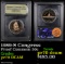 Proof 1989-S Congress Modern Commem Half Dollar 50c Graded GEM++ Proof Deep Cameo By USCG