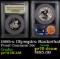 Proof 1995-s Olympics Basketball Modern Commem Half Dollar 50c Graded GEM++ Proof Deep Cameo By USCG