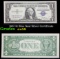 1957 $1 Blue Seal Silver Certificate Grades Choice AU/BU Slider