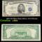 1953 $5 Blue Seal Silver Certificate Grades vf+