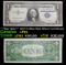 **Star Note** 1957 $1 Blue Seal Silver Certificate Grades vf++