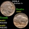 1938-d Buffalo Nickel 5c Grades Select+ Unc