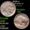 1925-s Buffalo Nickel 5c Grades vf++